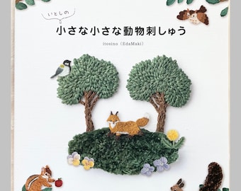 Lovely Small Embroidery Animals - Japanese Craft Book - Etsy