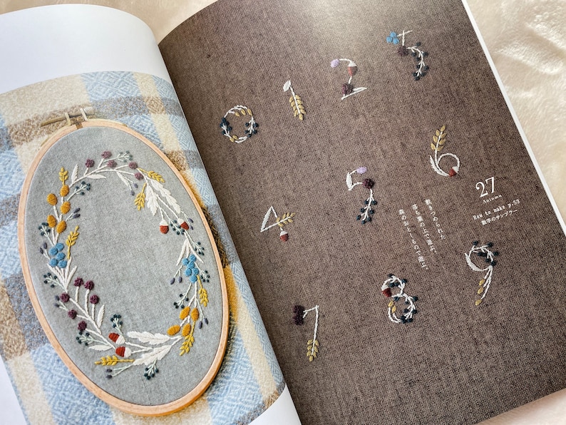 Alice Makabe Wildlife Embroidery Story Japanese Craft Book image 7