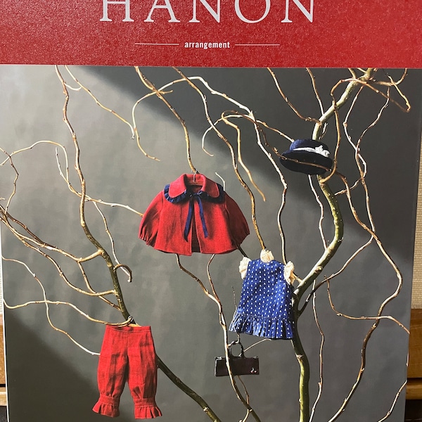 Poppennaaiboek HANON Arrangementen - Japans handwerkboek