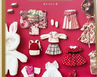 Doll Clothes Sewing Book: 11cm Girl Doll Outfits - Japanese Craft