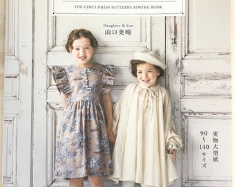 The Girl's Dress Patterns Sewing Book - Japanese Dress Pattern Book