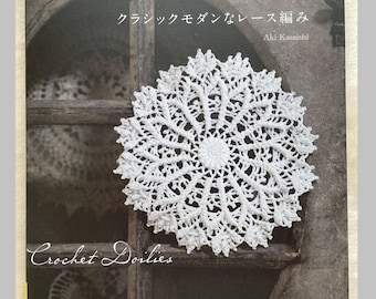 Encaje clásico y moderno en crochet - Libro de manualidades japonesas