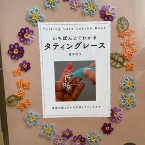 Tatting Lace Lesson Book  - Japanese Craft Book