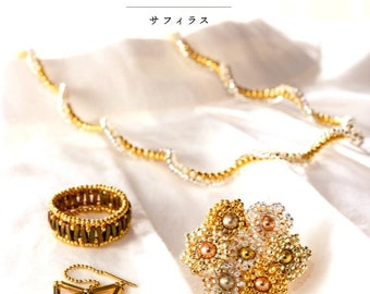 Bead Stitch Accessories Casual, Special and Semi Formal  - japanese craft book