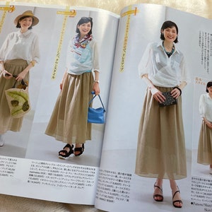 MRS STYLEBOOK 2021 High Summer Japanese Dress Making Book image 7