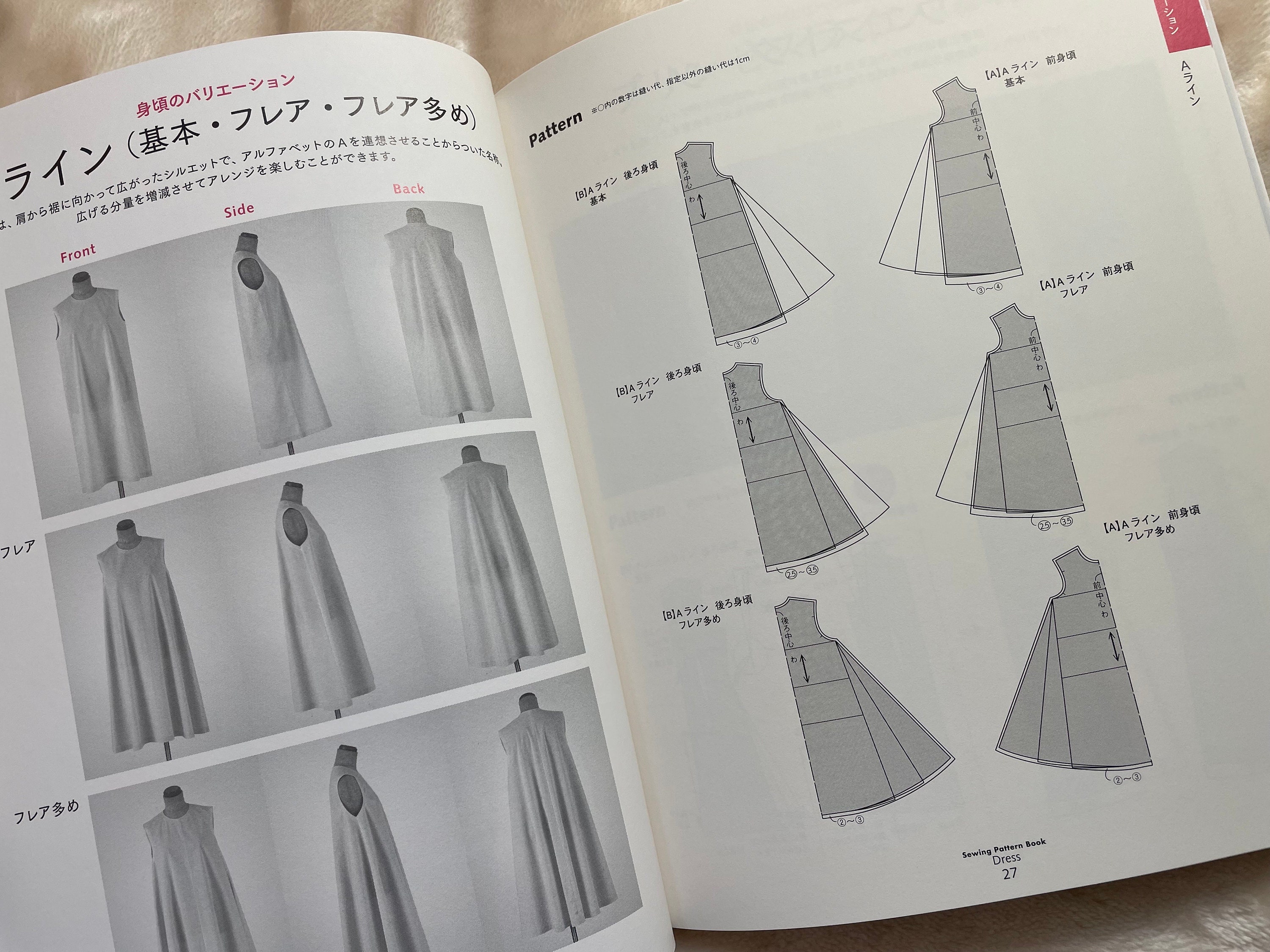 Sewing Pattern Book Dress - Japanese Craft Pattern Book - Etsy