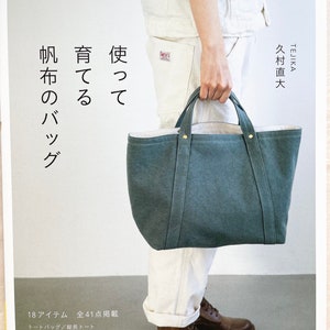 CANVAS Fabric Bags - Japanese Craft Book