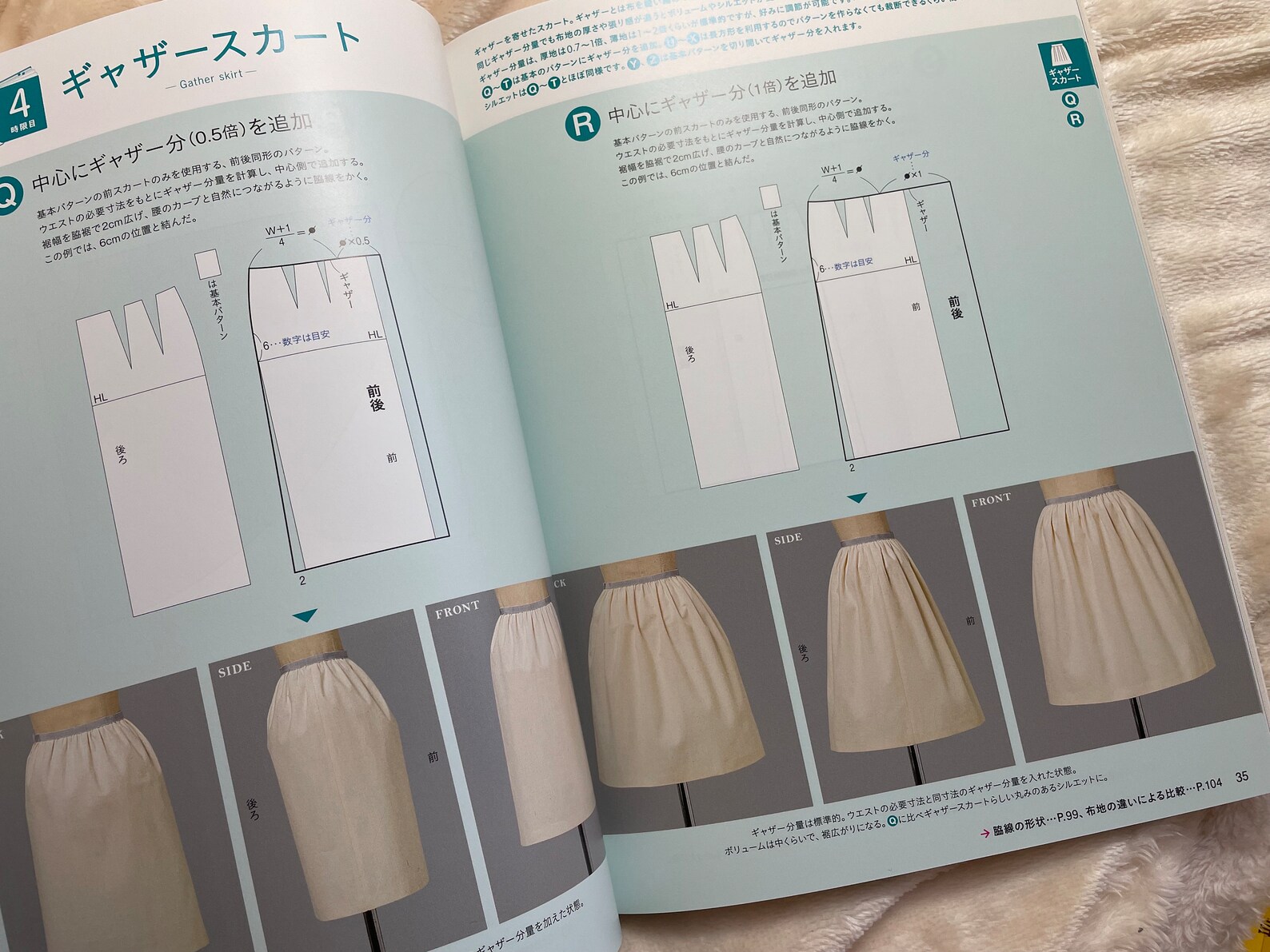 Bunka Fashion School Skirt Pattern Lesson - Japanese Craft Pattern Book ...