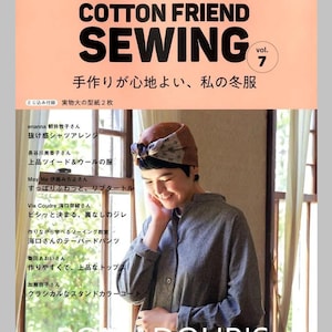 Cotton Friend Sewing Winter Vol. 7 - Libro de patrones de vestidos japoneses