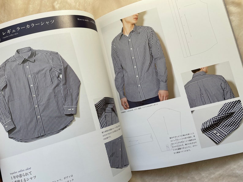 MEN'S Clothes for All Seasons Japanese Craft Book MM image 3