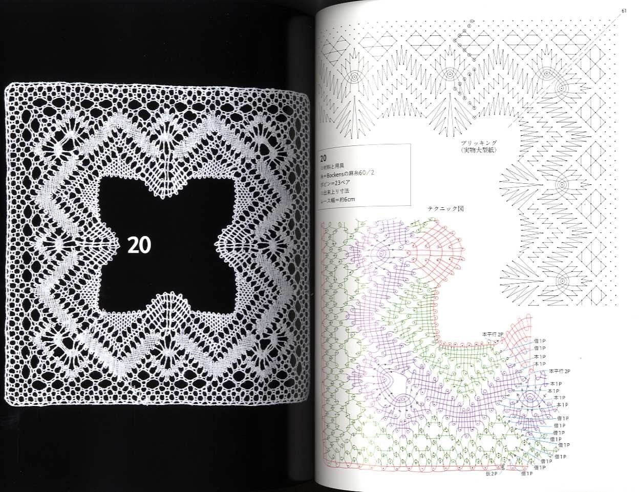 Bobbin Lace - Japanese Craft Book MM - Etsy