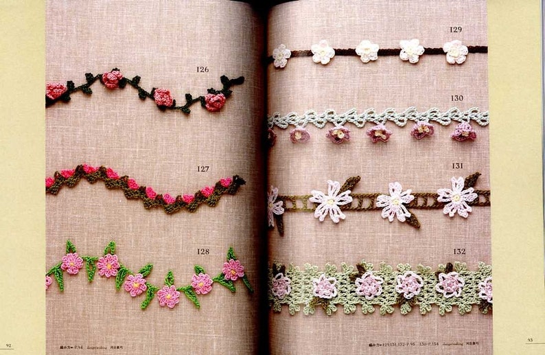 Lace Crochet Best Pattern 238 Japanese Craft Book MM | Etsy