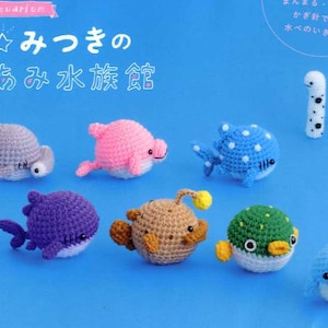 Hoshi Mitsuki's Cute Amigurumi Aquariam - Japanese Craft Book