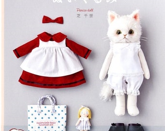 DRESS Up Stuffed Animal Cats - Japanese Craft Book