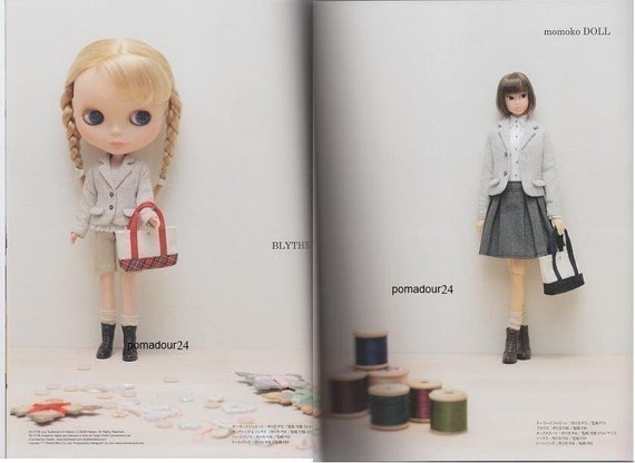 Dolly Dolly My First DOLL COORDINATE RECIPE Dress Book - Japanese