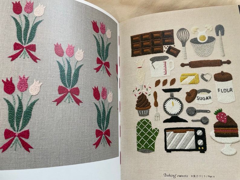 Embroidery in Everyday Life by Yumiko Higuchi Japanese Craft Book image 8