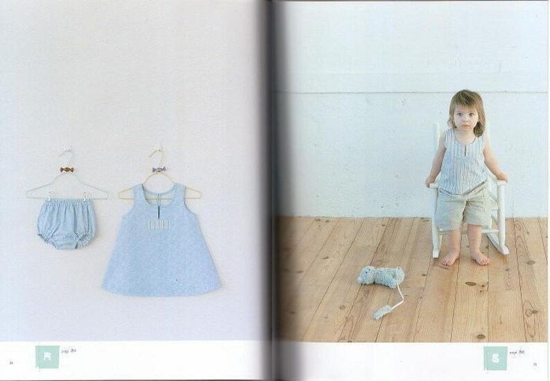 SIMPLE NATURAL BABY Dress Japanese Dress Pattern Book | Etsy