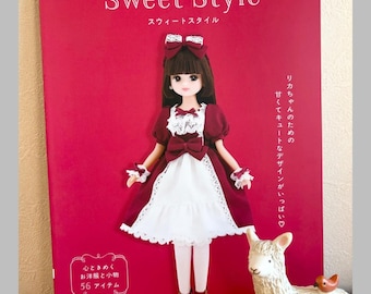 Leuke outfits voor Licca-chan – Japans naaipatronenboek