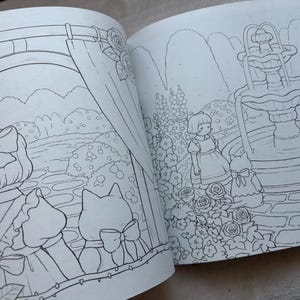 Alice and Dinah's Adventures in Wonderland Coloring Book - Japanese Coloring Book image 8
