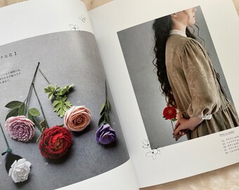 Pieni Sieni's Felt Flowers 101 - Japanese Craft Book - Etsy Canada