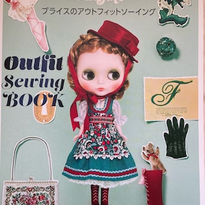 Blythe Outfit Sewing Book - Japanese Craft Book - Etsy
