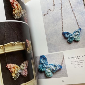 Luna Heavenly Small Flower Crochet Accessories Japanese Craft Pattern Book MM image 3