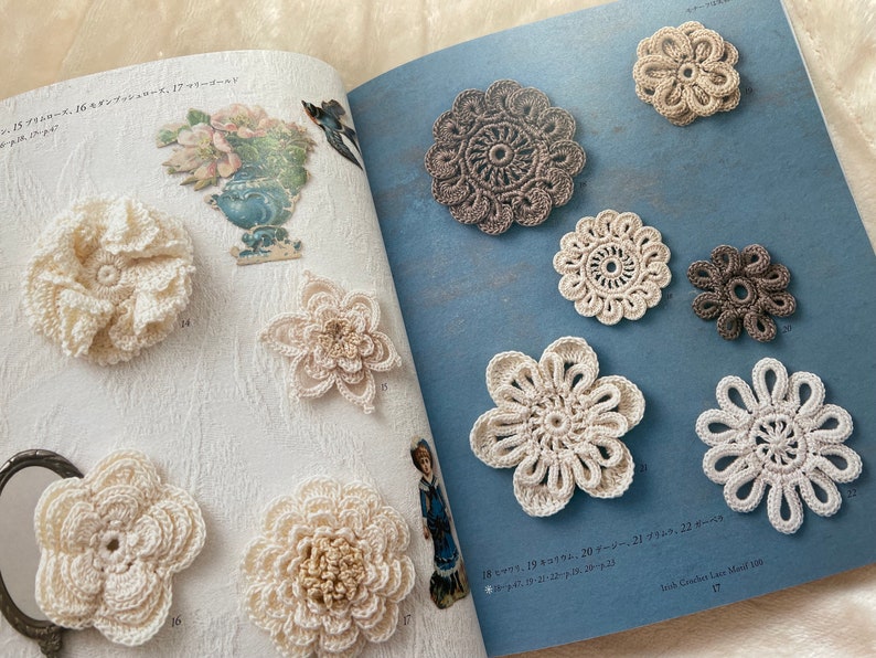 Irish Crochet Lace Motifs 100 Japanese Craft Book image 3