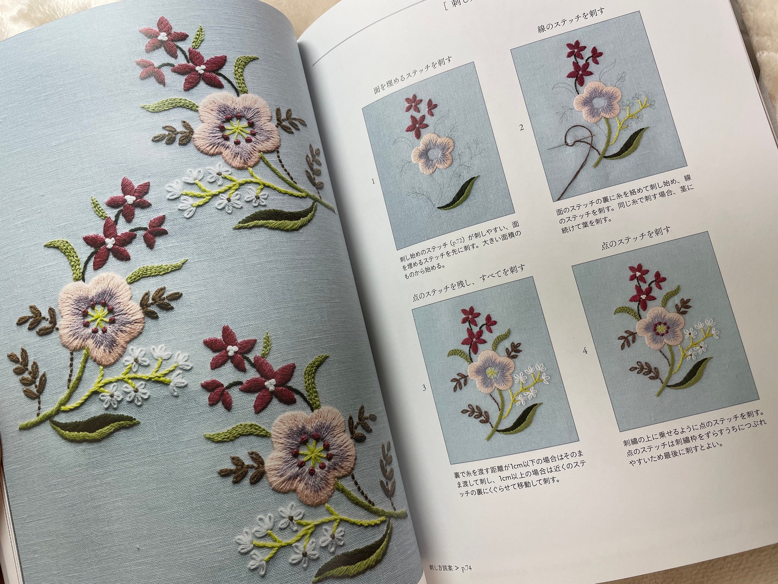 Embroidery gifts by Wakako Horai