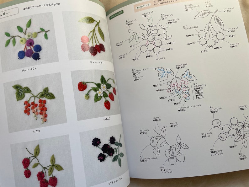 Embroidery Lesson Book by Atelier Fil Japanese Craft Book image 10