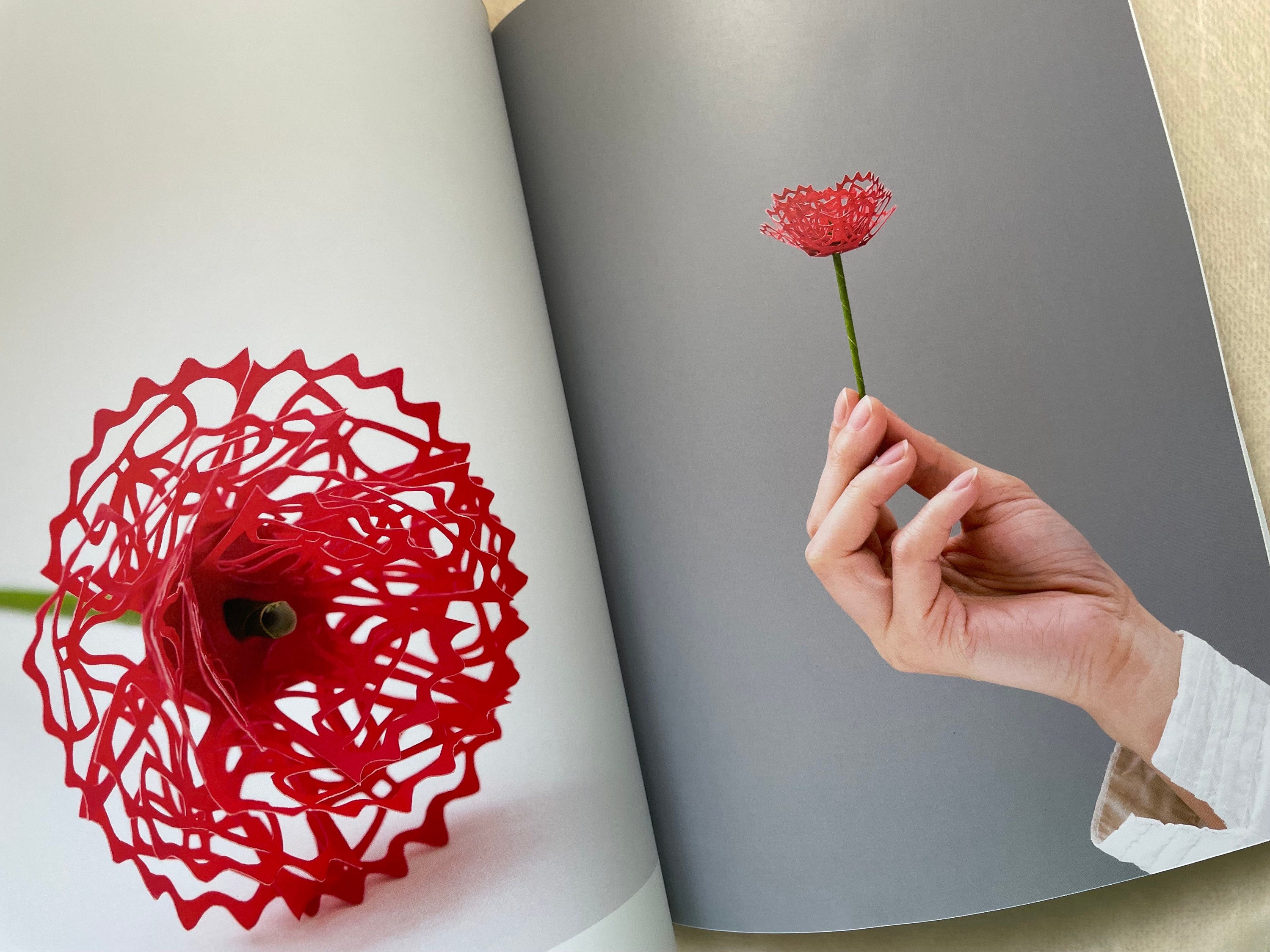 3Dペーパーカット 切り紙アート - 日本のクラフトブック - Etsy 日本