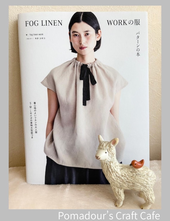 Clothings From Fog Linen Work - Japanese Dress Pattern Book - Etsy Clothings From Fog Linen Work - Japanese Dress Pattern Book - Etsy