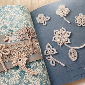 Irish Crochet Lace Motifs 100 Japanese Craft Book image 7