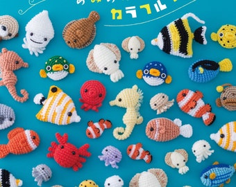 Joli poisson coloré Amigurumi de HOSHI Mitsuki - livre d'artisanat japonais