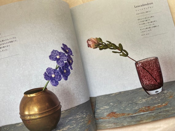 Beautiful Crochet Flowers Vol 4 - Japanese Craft Pattern Book - Etsy