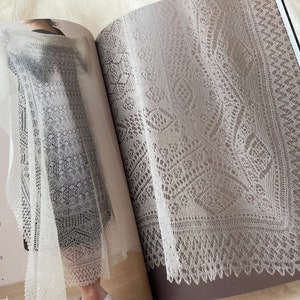 Shetland Knitting Lace by Toshiyuki Shimada Japanese Craft Book MM image 9