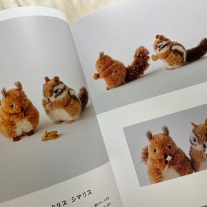 Nuigurumi Stuffed Animal Pom Pom ANIMALS by Trikotri Japanese Craft Book image 4