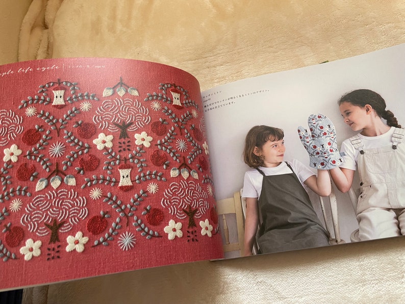 YUMIKO Higuchi Expressive Connected Broderie Livre d'artisanat japonais image 2