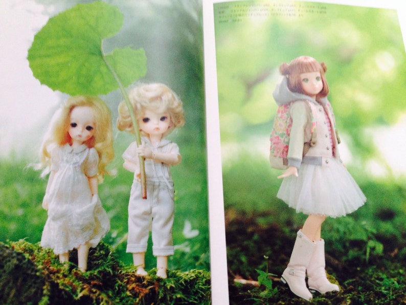 Dolly Dolly PUPPE KOORDINATEN-REZEPT für Kleine Puppen Japanisches Handwerksbuch Bild 4