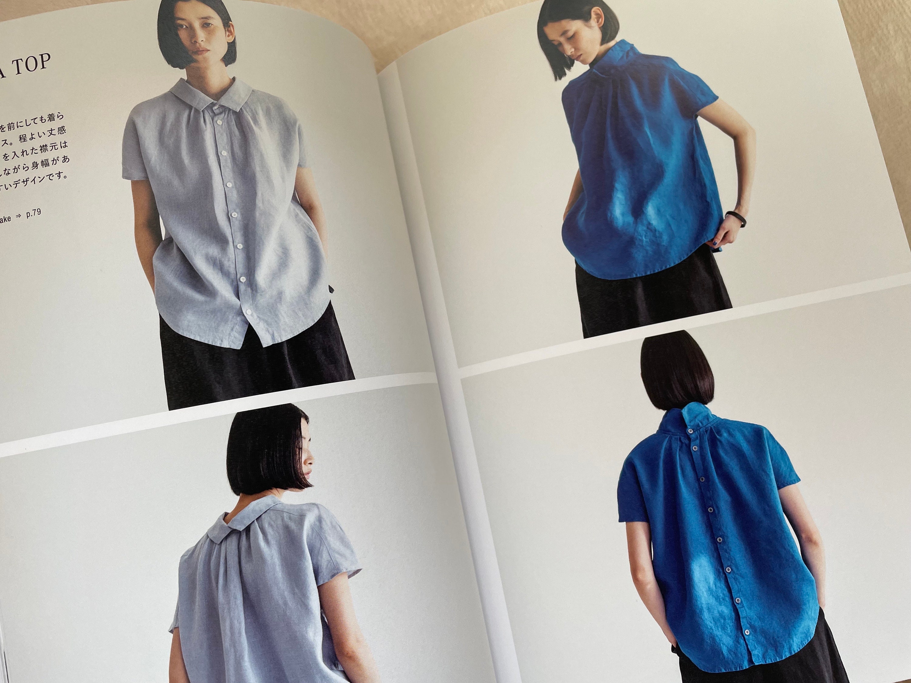 Clothings From Fog Linen Work - Japanese Dress Pattern Book - Etsy