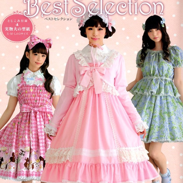 Gothic Lolita Fashion Book Best Selection - Japanese Craft Book Otome no Sewing