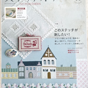 STITCH IDEAS Vol 38 - Japanese Embroidery Craft Book