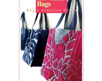 Designer's HAWAIIAN Bags Meg's Hawaiian Quilts by Meg Maeda - Japanese Craft Book