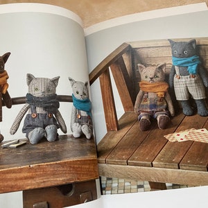 DRESS Up Stuffed Animal Cats Japanese Craft Book image 8