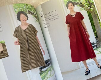 Everyone Loves One Piece Dresses - Japanese Dress Pattern Book - Etsy