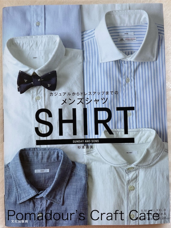 MENS Shirt Book From Casual to Dressy - Japanese Craft Book MM - Etsy MENS Shirt Book From Casual to Dressy - Japanese Craft Book MM - Etsy