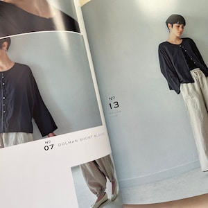 My Simple Daily Wardrobe Japanese Craft Pattern Book image 10