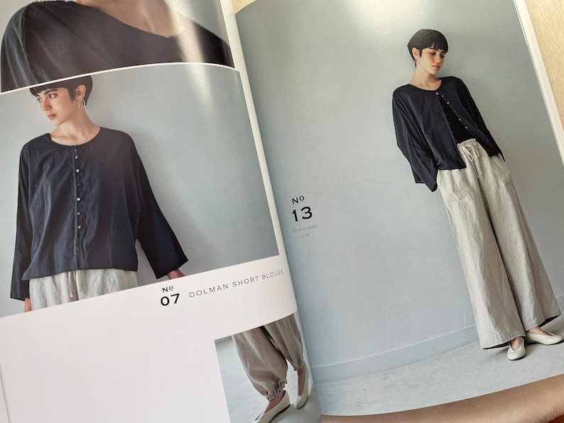 My Simple Daily Wardrobe Japanese Craft Pattern Book image 10