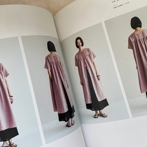 Clothings from Fog Linen Work Japanese Dress Pattern Book image 10