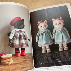 DRESS Up Stuffed Animal Cats Japanese Craft Book image 5