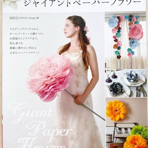 Libro di fiori di carta GIGANTISCO - Libro di artigianato giapponese